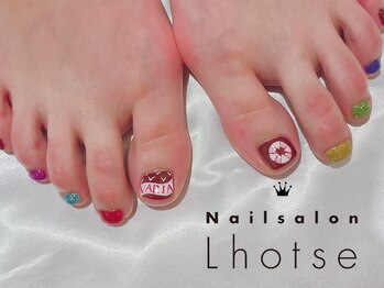 ローツェ(Lhotse)/フットモチーフネイル☆