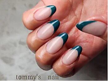 トミーズネイル(tommy's nail)の写真/飯倉エリア★シンプルだからこそ技術の差が出る！1日先着2組限定!!【超人気No,1】フレンチネイル¥8,800＊