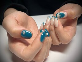 フレンチ×ハート×パール