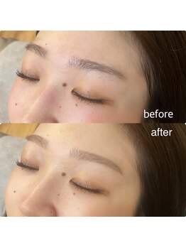 トラウシー 表参道(trawsy)/眉カラーでナチュラル眉に