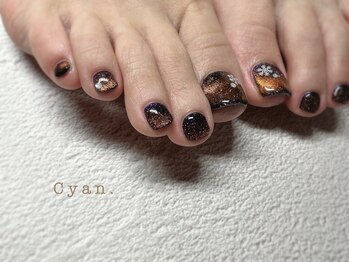 シアン(Cyan)/お持ち込みデザイン