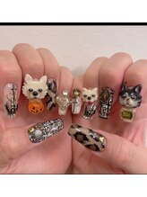 ネッカ(n.eca)/愛犬ハロウィンネイル