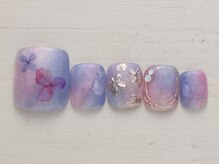 ネイルミックス 新宿店(Nail Mix)/紫陽花ネイル 5990円