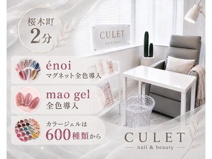 キューレット(CULET)の写真