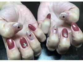 シンプル☆ハートネイル