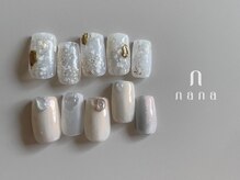 ナナ 白金高輪(nana)/透け感 ホワイトニュアンス