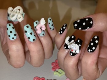 ランド ネイル 博多(LAND)/ドットネイル●○___Ren