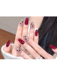 キラキラストーンxボルドー