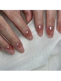 ちゅるちゅる　ミラーネイル