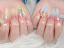 ワンカラー×ワンポイントパーツ