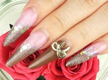 ネイルサロン ミリィー(Nail Salon MiRy)/スカルプ&リボンパーツ♪¥13750