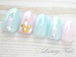 キラキラ＊オーロラNail
