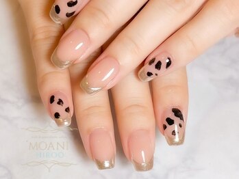 モアニヒロオ 広尾駅前店(MOANI Hiroo)/秋冬☆ミラーフレンチ×アニマル