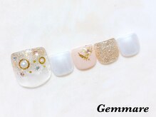 ジェンマーレ 二子玉川店/キラキラビジューフットデザイン