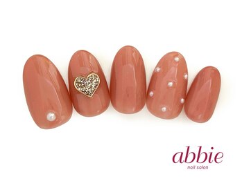 ネイルサロン アビー 宮益坂店(abbie)/シンプルガーリー ¥9845
