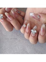 リアンスネイル ヴィヴィッド 岡山店(LianS nail ViViD)/ナチュラル＋パーツ