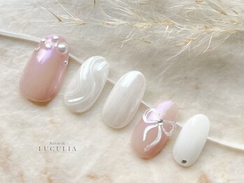 サロンドルクリア(Salon de LUCULIA)/インスタ #リボンネイル