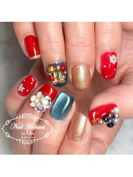 ジュジュ(Juju)/クリスマスゴージャスネイル