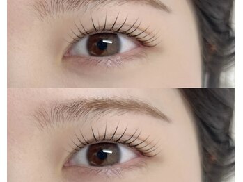 ホワイトペーパー エダメ(white paper/EDAME)の写真/ １人１人に合わせた似合わせまつ毛パーマ《初回￥4,950》アイブロウとのセットメニューも◎