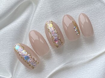 グリッター(GLITTER)/ヌーディー×きらきら