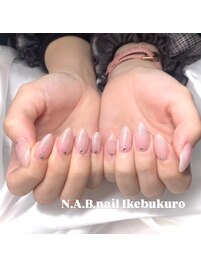ラメワンカラー