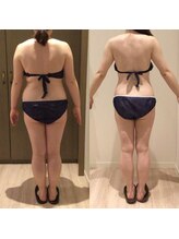 アユアランリンク 札幌店/30代/ブライダル/約7ヵ月/背面