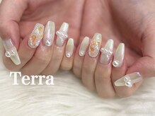 ネイルアンドまつげエクステ テラ 新宿店(Terra)の雰囲気（うるうるオーロラネイル☆SNSの持ち込みアートも大歓迎！）