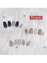 Xmasデザイン　¥7,500