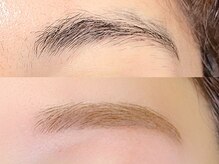 オアラテ 仙台店(or LATTe)/眉ワックス＋眉カラー｜平行