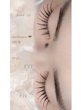 スパジュエル(SPA JEWEL)/まつ毛エクステ/ダークモカ