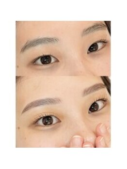 エミン 志木店(emin)の写真/ナチュラルで可愛いらしい目元に♪高技術×提案力でモチのよさも抜群◎あなたのなりたいを叶えます☆
