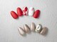 エーエムネイル(Am:nail)の写真/高クオリティを安心価格で叶える♪定額メニューなら色替え・セパレートなどカスタマイズも自在です◎