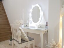 エステティック ハンズ(esthetic hands)/店内のドレッシングスペース