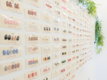 はあとねいる 西川口店/300種類以上のサンプルを提示