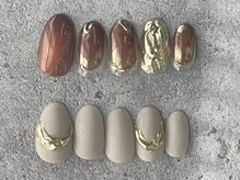 グロウ ネイル(GLOW×NAIL)/シンプル定額コース　2023年11月