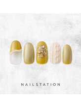 ネイルステーション リンクスウメダ店(NAIL STATION)/ニュアンスネイル／パラジェル