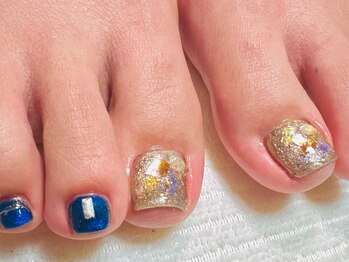 るみさんちのネイルの写真/【フットケアが得意なサロン★】全てのコースにアロマフットバス・ウォーターケア付♪ワンカラー6600円！