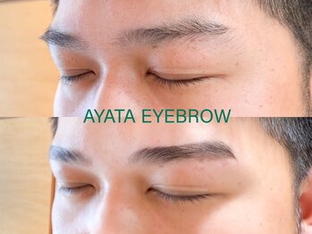 アヤタアイブロウ 幸町 岡山駅前(AYATA EYEBROW)/美眉スタイリング(WAX)+パーマ