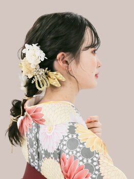 アトリエはるか エキュートエディション御茶ノ水店の写真/3月ご卒業式袴・ヘアセット予約受付中！
