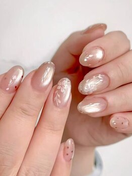 ソルネイル 池袋(Sol Nail)の写真/《圧倒デザイン力》周りと差がつく褒められモテ上品ネイル♪美フォルム&豊富なデザインで理想の指先へ!