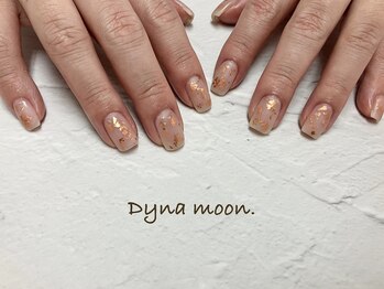 ダイナ ムーン(Dyna moon.)/金箔ネイル