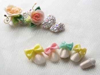 ミッシュネイル(mish nail)/特別な時こそオリジナルデザイン