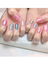 アイネイルデザイナーフジイ(Fujii)/カラフル春ネイル