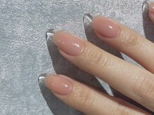 エンネイル 池袋店(en nail)/クリアフレンチネイル
