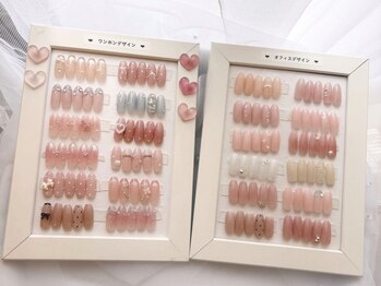 イチナナネイル 恵比寿店(17nail)の写真/ワンホンネイル/オフィスネイルが定額制で楽しめる♪カラー変更（無料）/パーツ変更（有料）でアレンジも◎