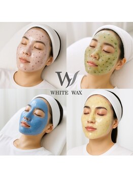 ホワイトワックス 名古屋金山店(WHITE WAX)の写真/【毛穴/くすみケア◇全顔wax¥7500】イドロジェリーマスクのセットがおすすめ!肌荒れ知らずのぷるもち肌に◎