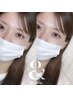 【再来】&Healthy 100本　［エクステ×まつ毛パーマ］¥12500