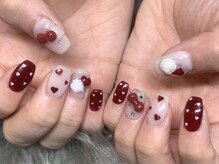 アングゥ ウル(ungu ul)/ボルドー/ハートホロ