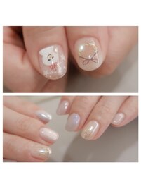 クリスマスリースと雪だるま