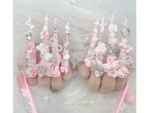 ココネイル 渋谷(CoCo Nail)の雰囲気（人気のクロスパーツ★可愛い～！！左右色違いも◎）